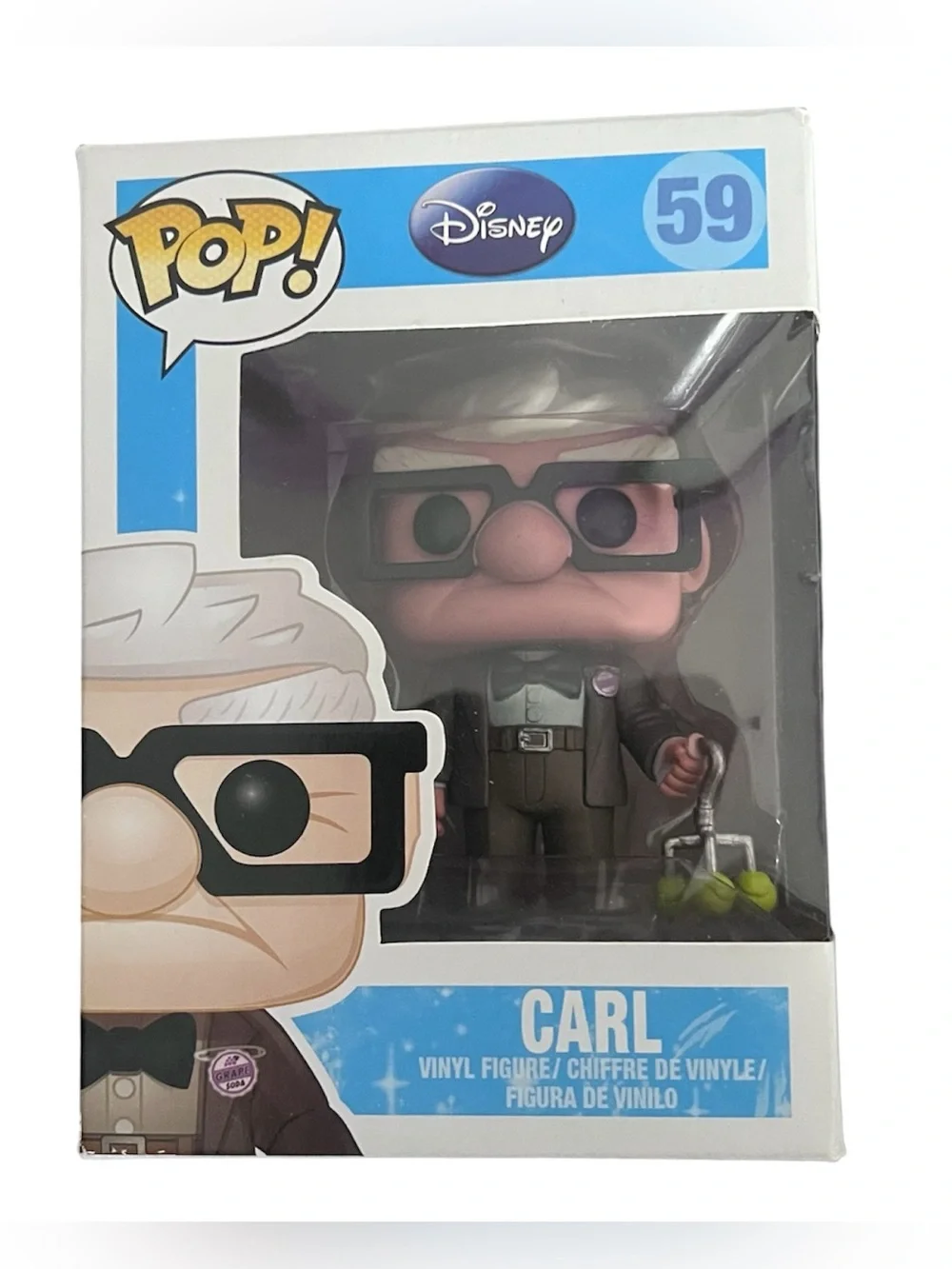 Funko Pop! Disney Pixar Up Carl Fredricksen #59 Vinyl Figure